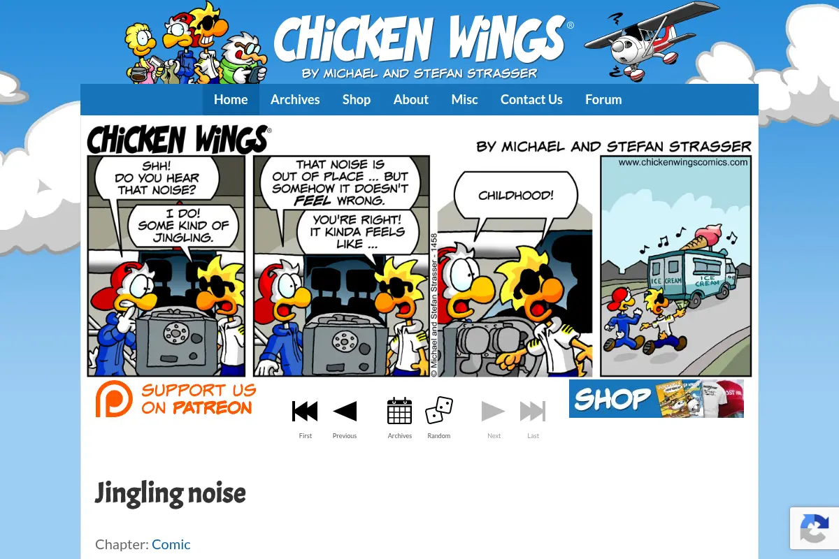 Chicken Wings Comics