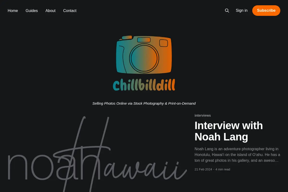 Selling Photos Online via Stock Photography & Print-on-Demand