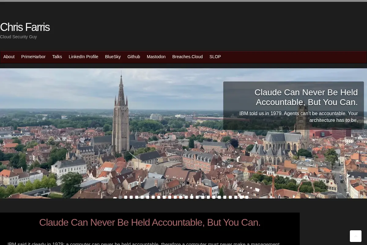 Chris Farris - Cloud Security Guy
