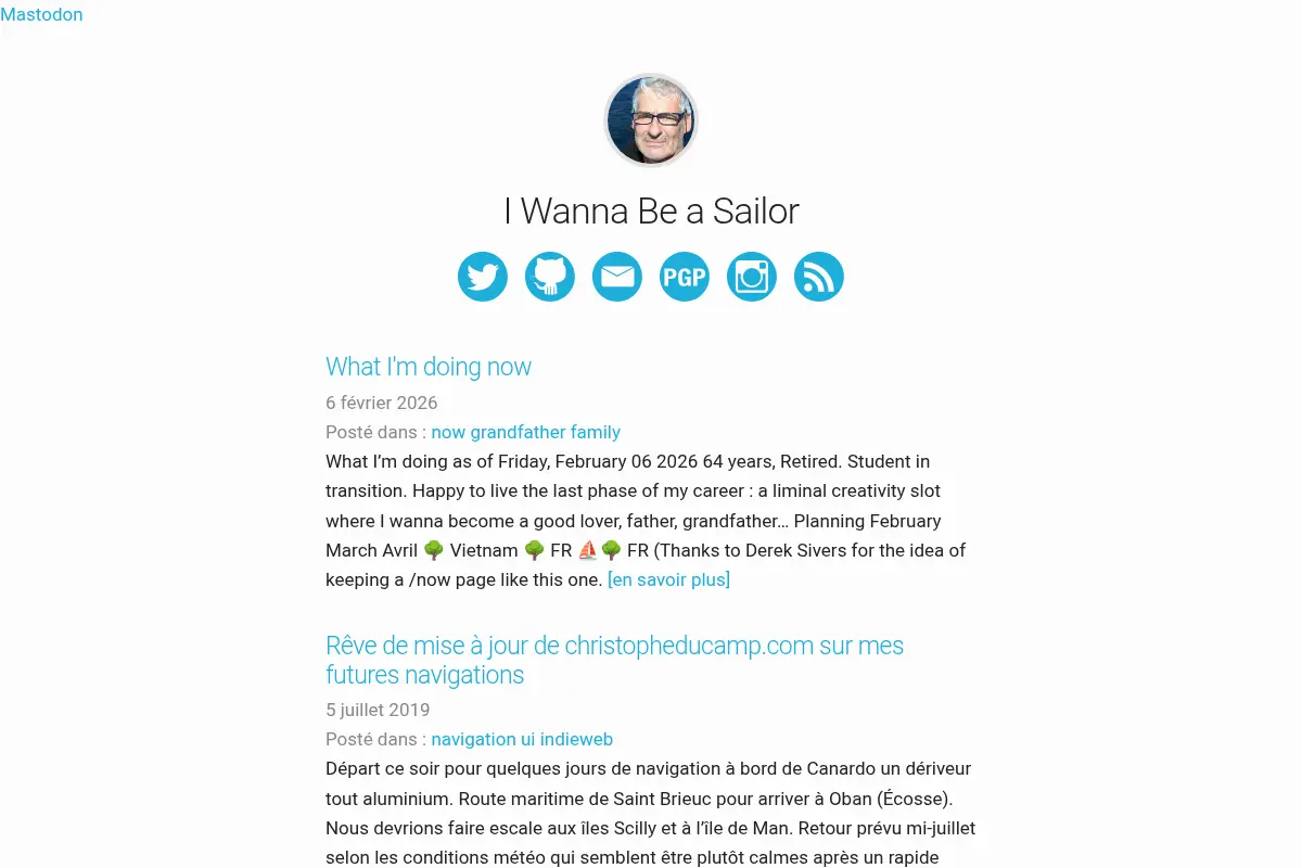 I Wanna Be a Sailor