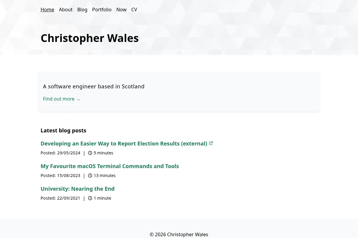 Christopher Wales