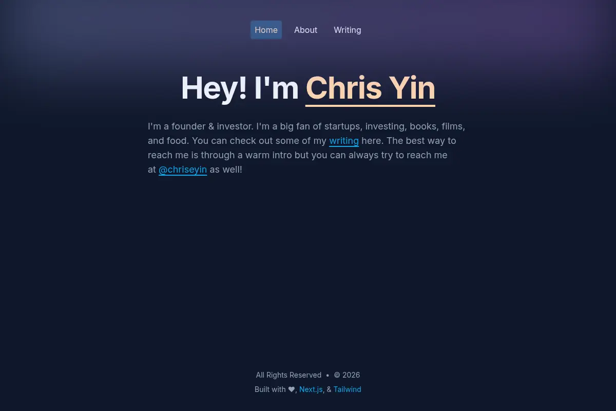 Chris Yin