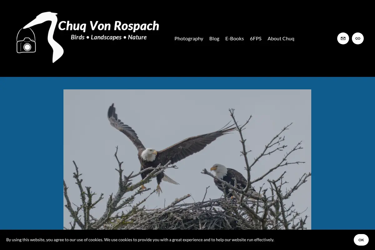 Chuq Von Rospach - Birds - Landscapes - Nature