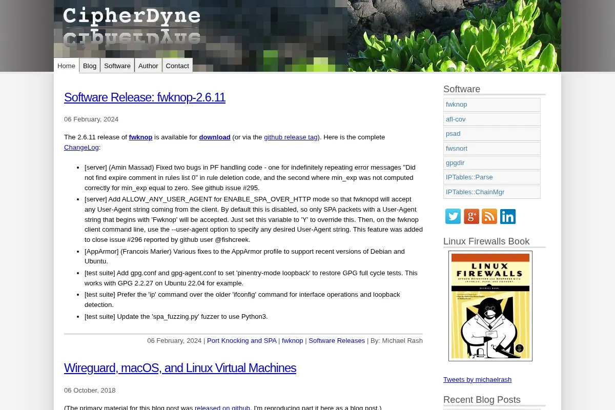 cipherdyne.org | System and Network Security