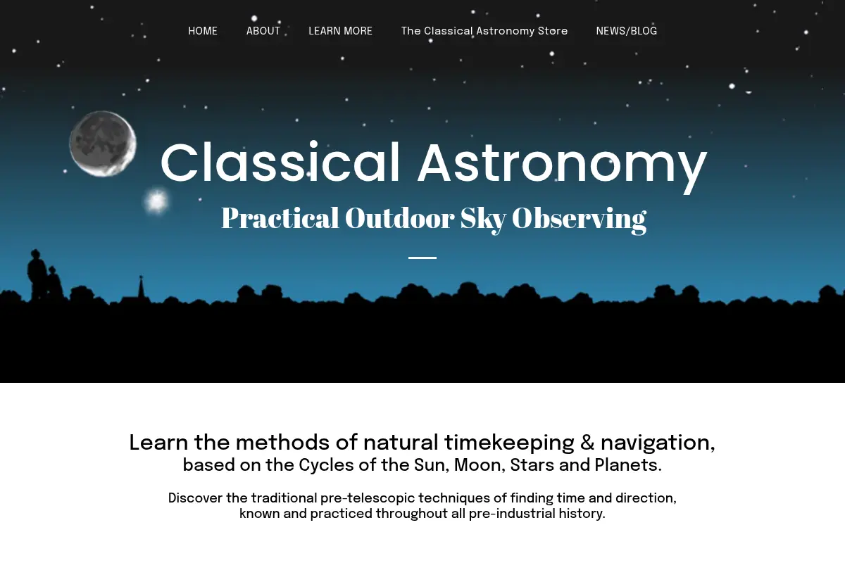 Classical Astronomy