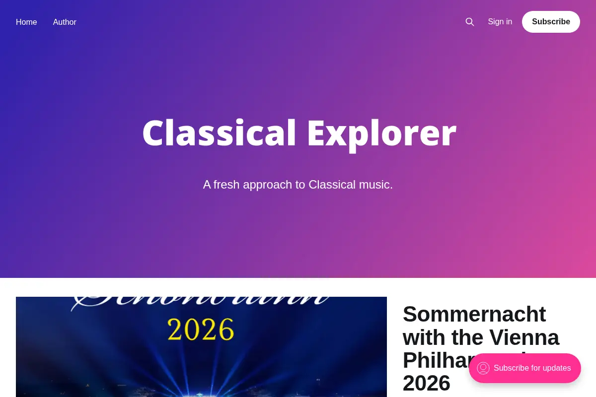 Classical Explorer