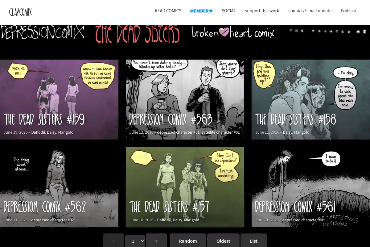 Clay Comix