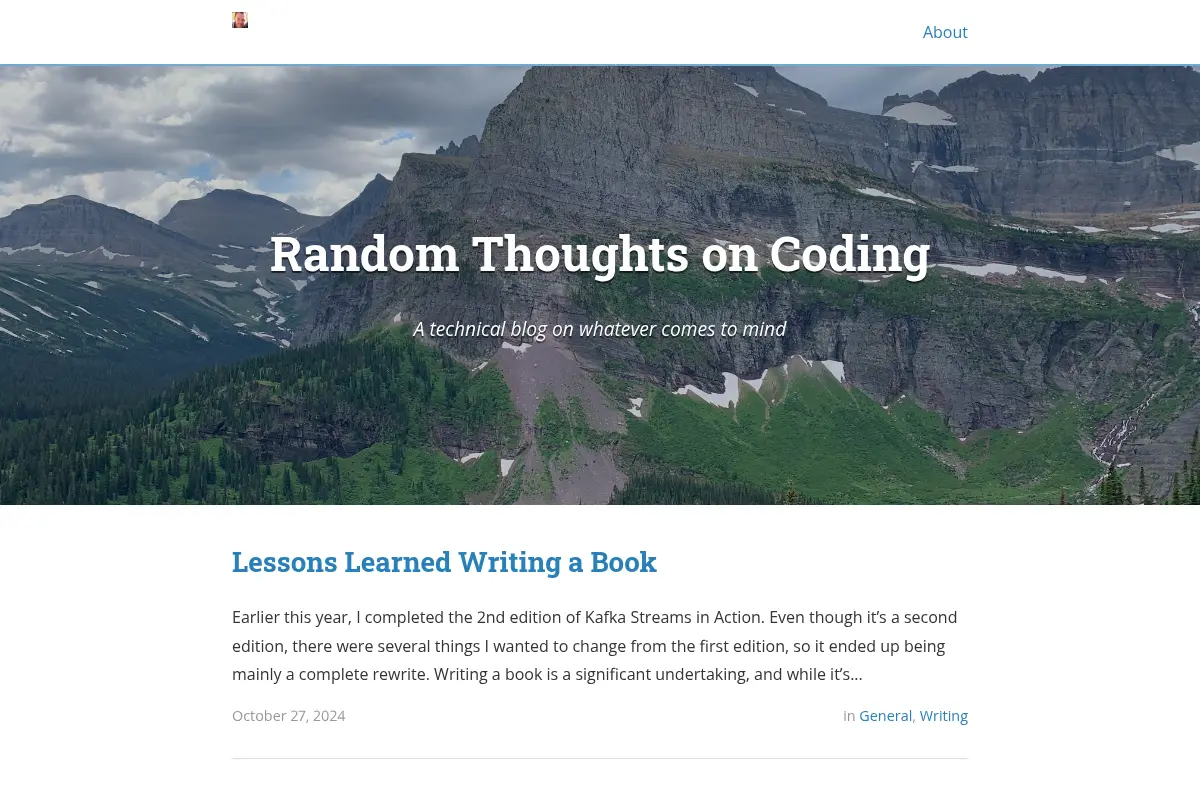 Random Thoughts on Coding