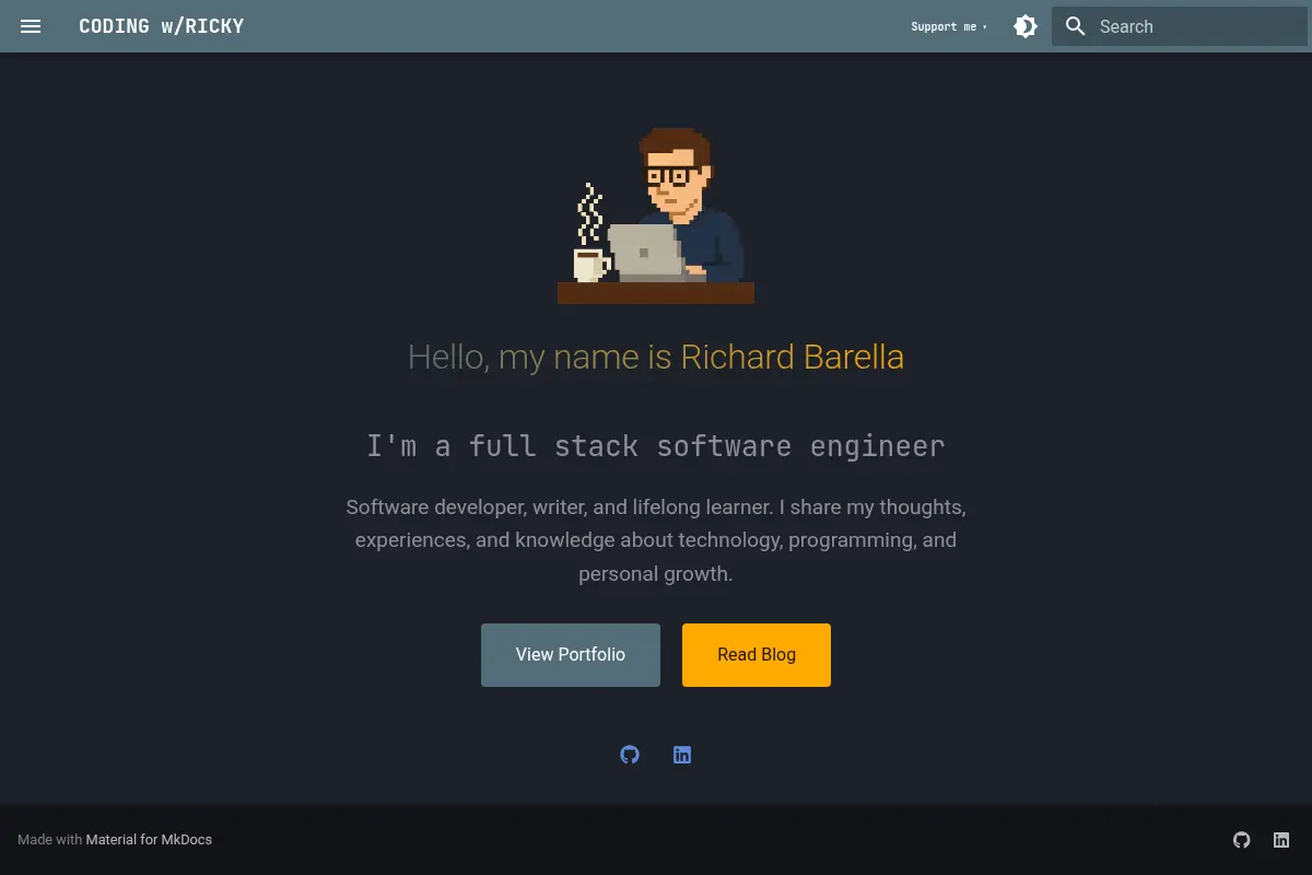 Coding with Ricky