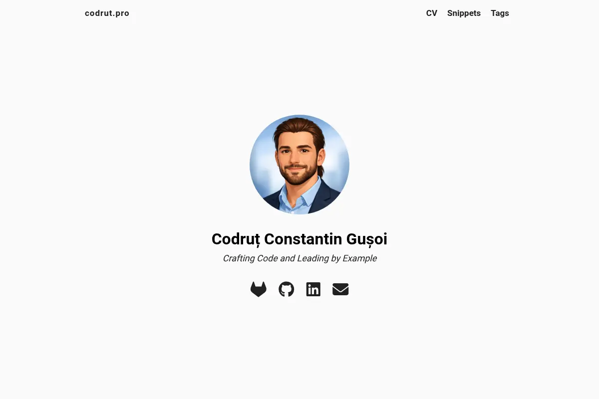 Codrut Constantin Gusoi