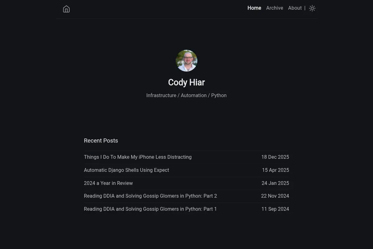 Cody Hiar