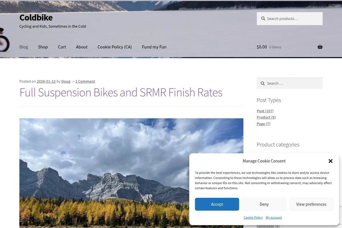 Coldbike: Cycling and Kids, Sometimes in the Cold