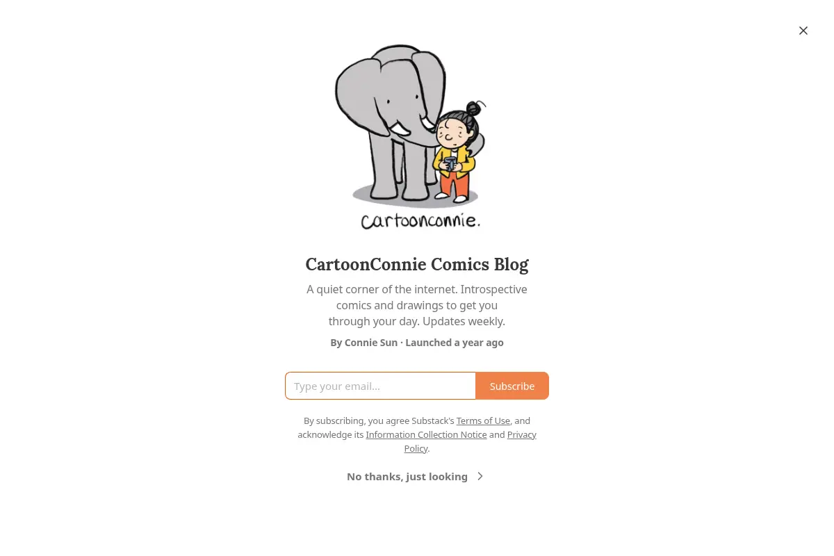 CartoonConnie Comics Blog