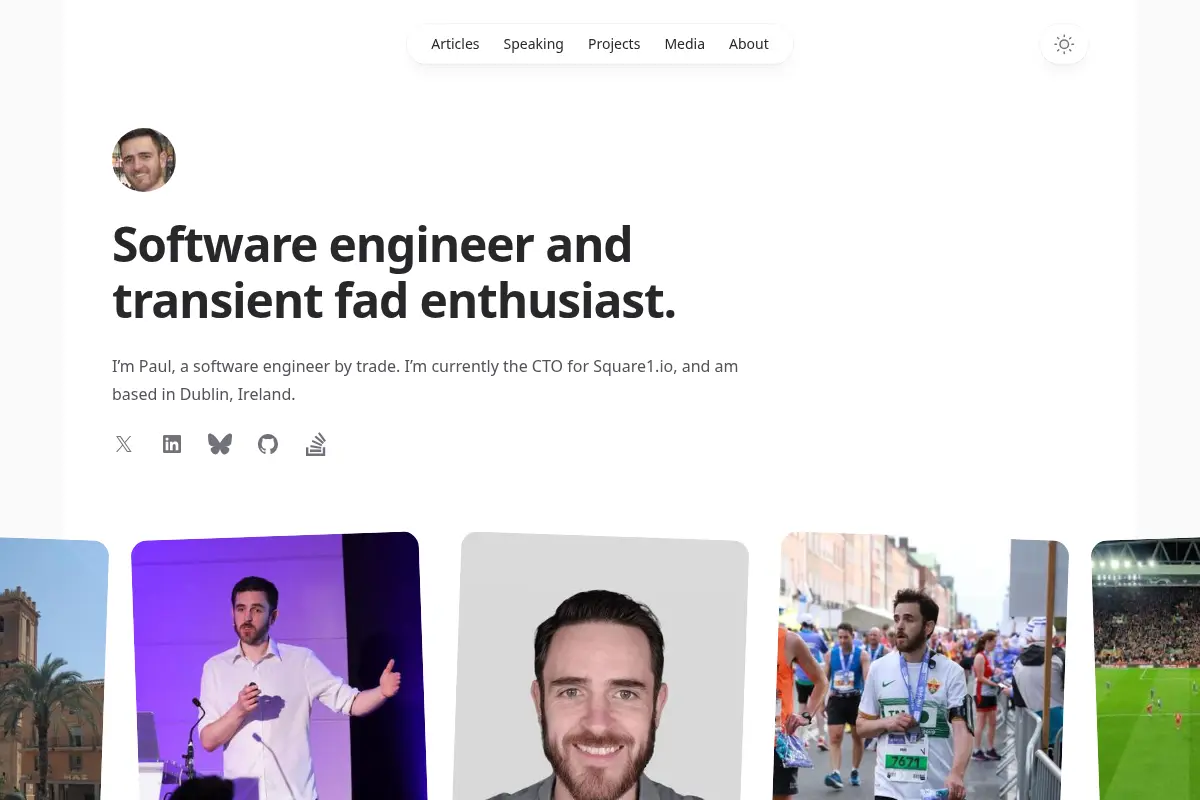 Paul Conroy - Software engineer and transient fad enthusiast