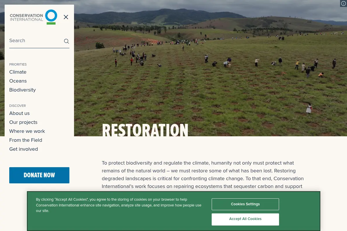 Restoration | Conservation International
