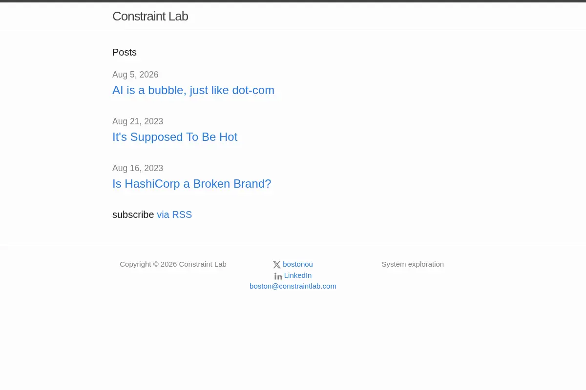Constraint Lab