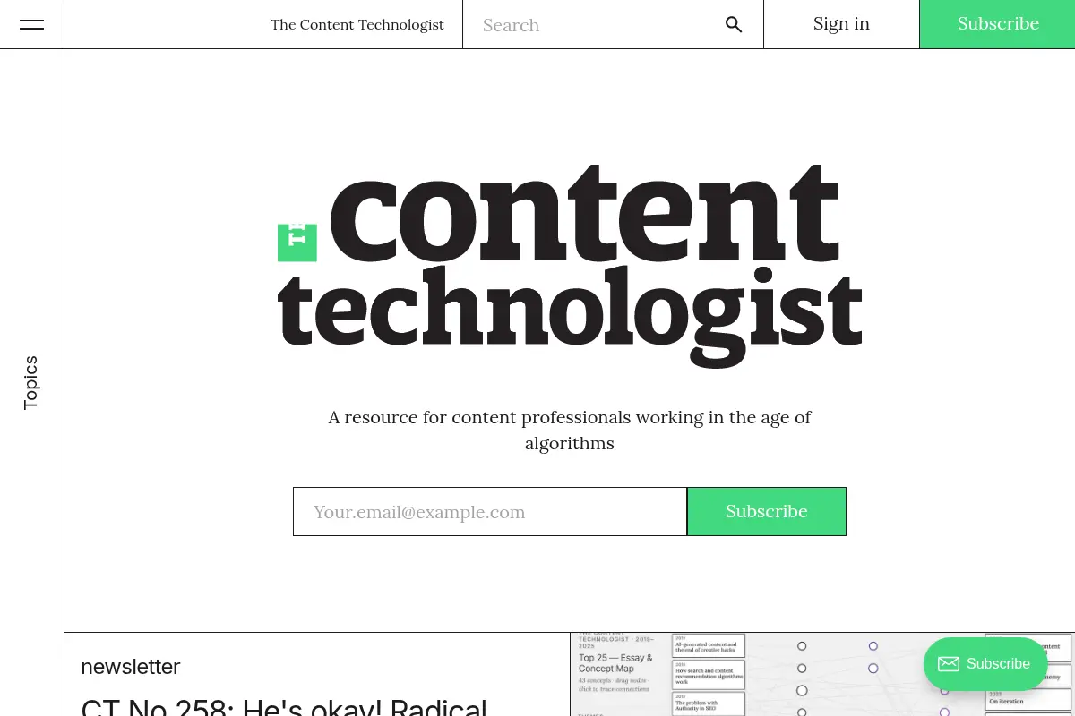 The Content Technologist