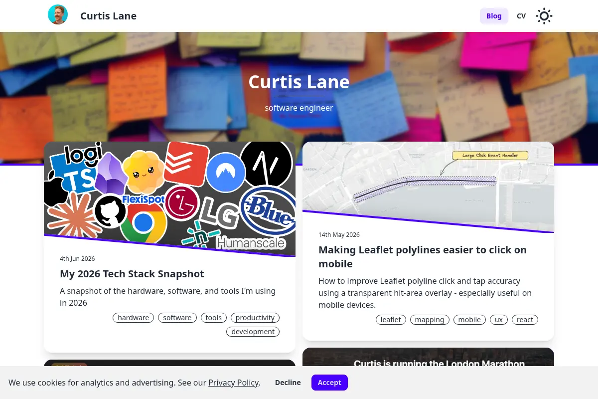 Curtis Timson | Software Engineer