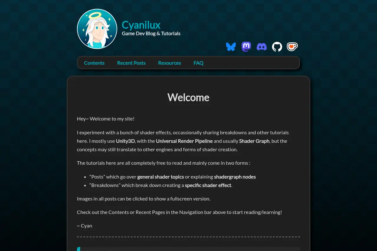 Cyanilux Shader Tutorials