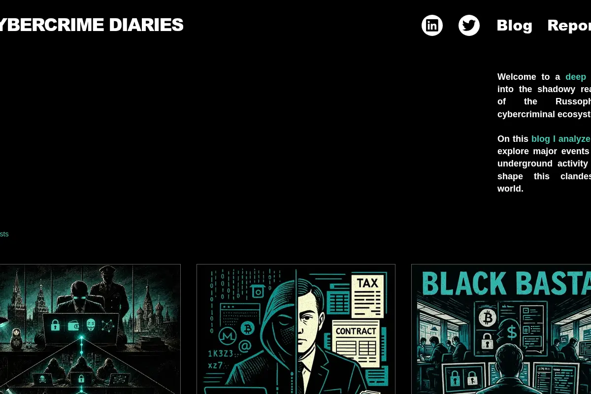 Cybercrime Diaries