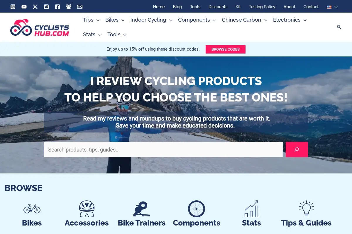 Cyclists Hub - Unbiased Bike Gear Reviews & Expert Guides