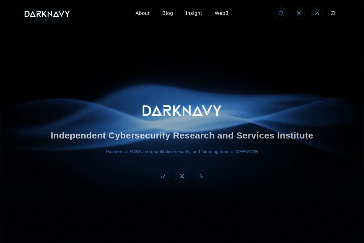 DARKNAVY Blog