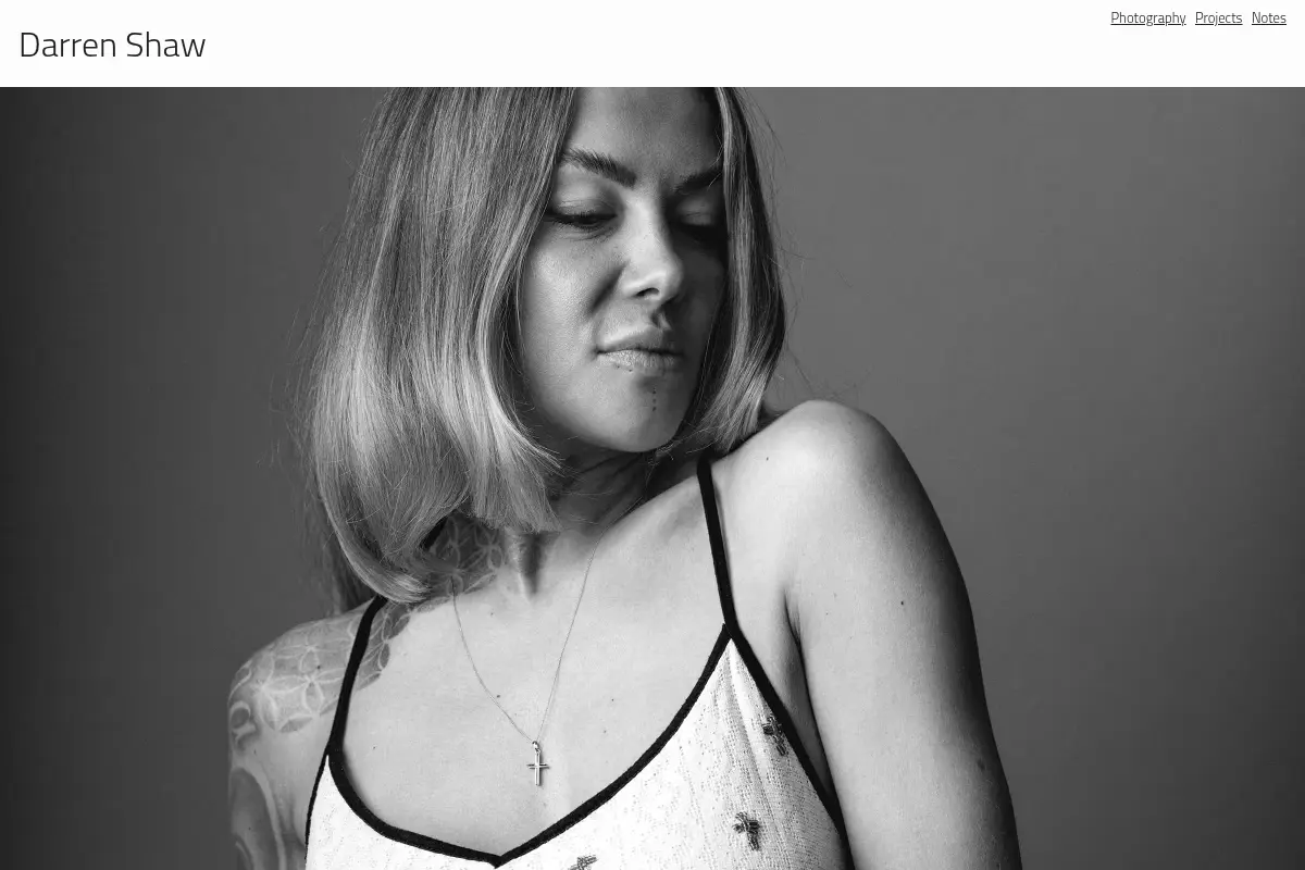 Darren Shaw | UK fashion, portrait and model photographer