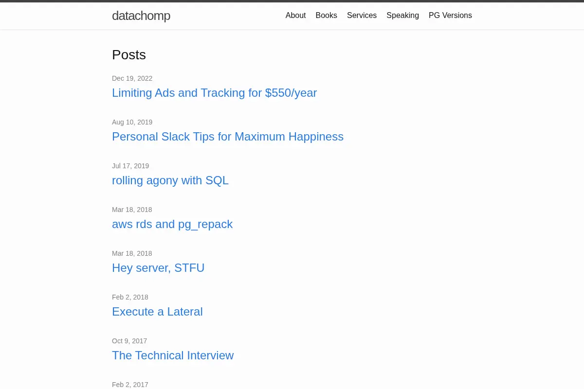 datachomp