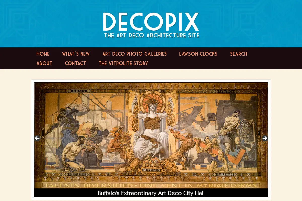 Decopix - The Art Deco Architecture Site