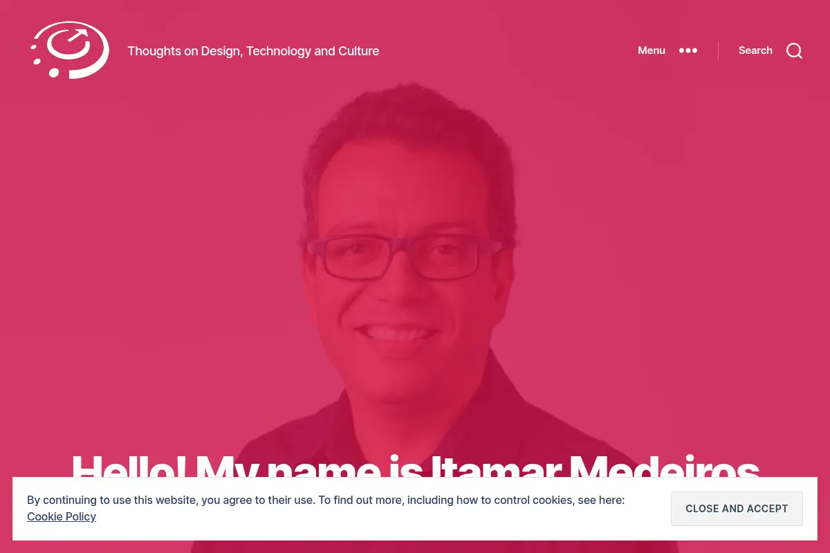 Hello! My name is Itamar Medeiros » { design@tive } information design