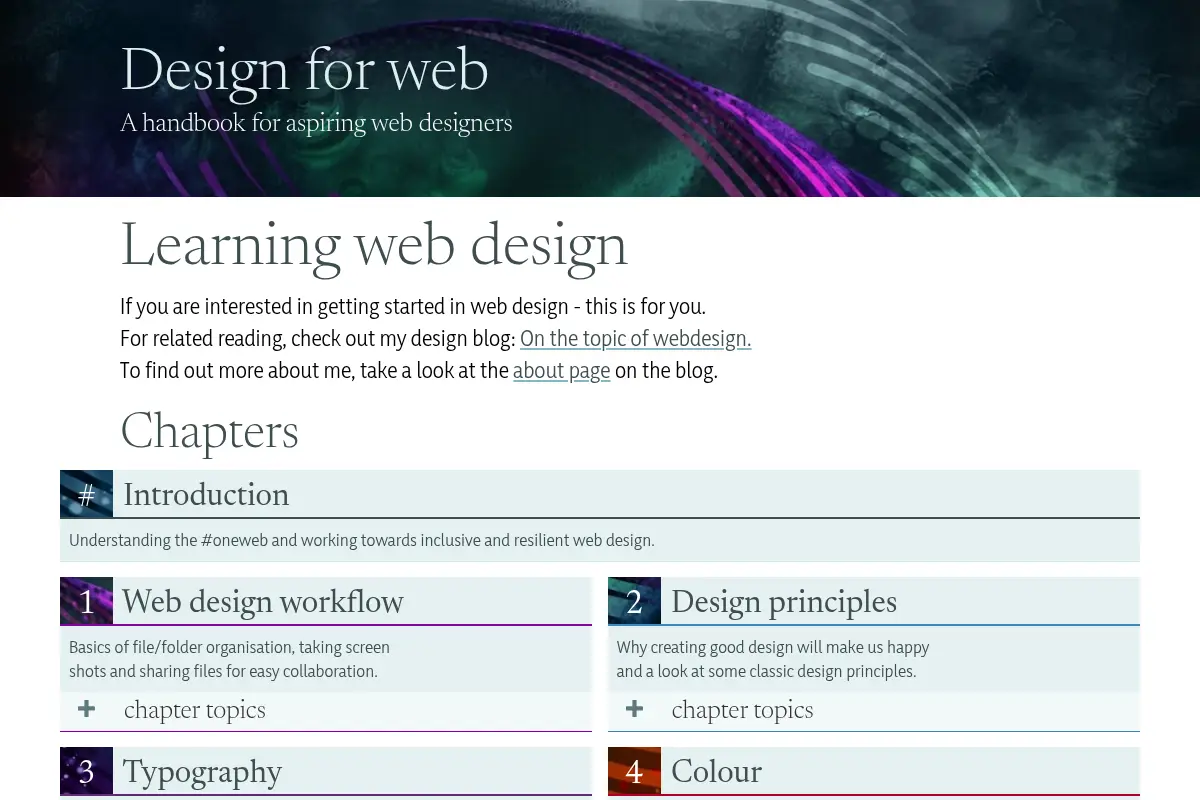 Design for web