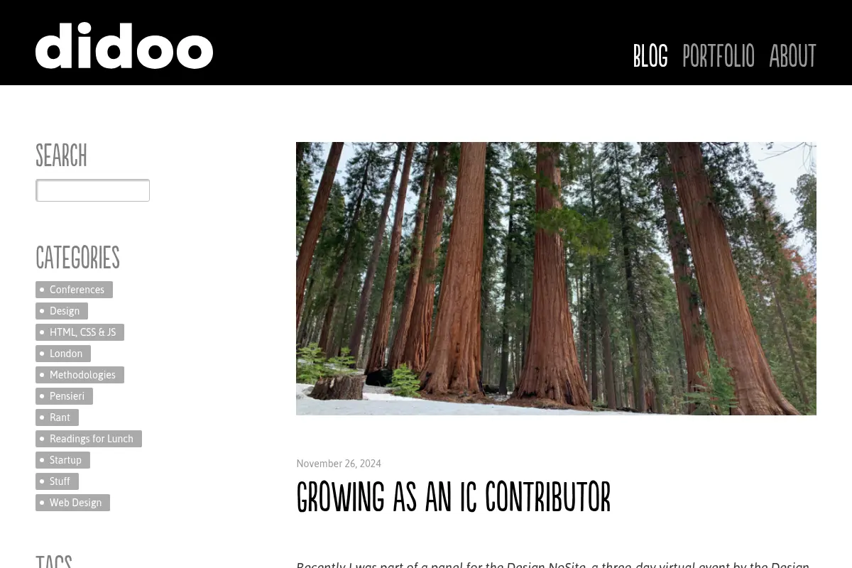 Didoo – Cristiano Rastelli Portfolio & Blog