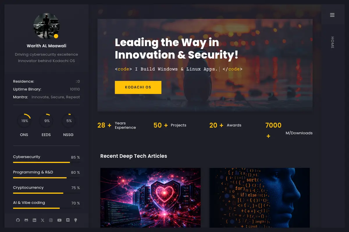 Warith AL Maawali's Tech Blog