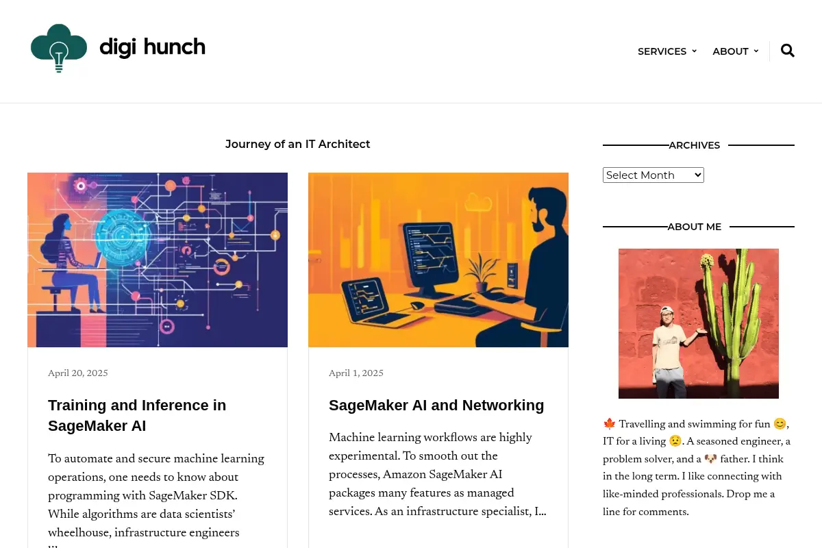 Digi Hunch - Journey of an IT Architect