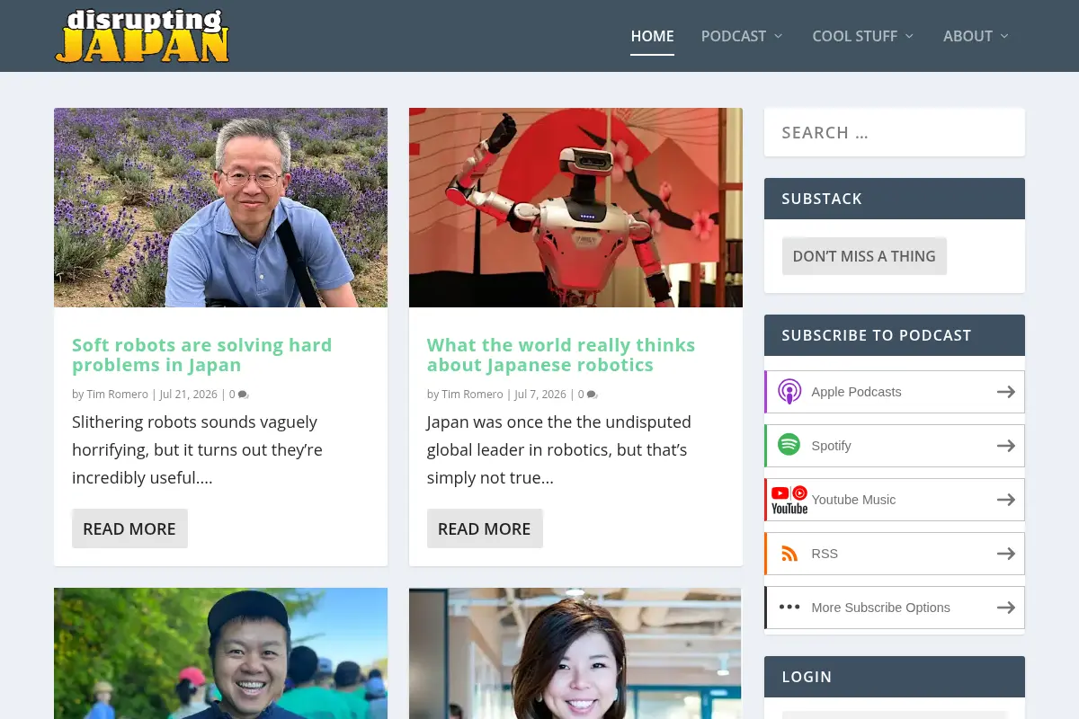 Disrupting Japan