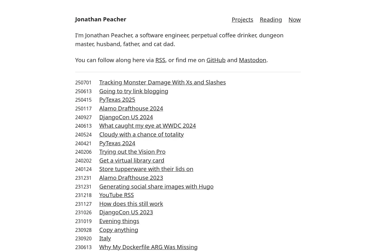 Jonathan Peacher