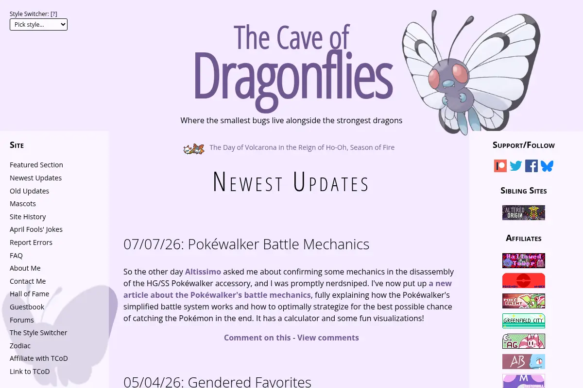 The Cave of Dragonflies