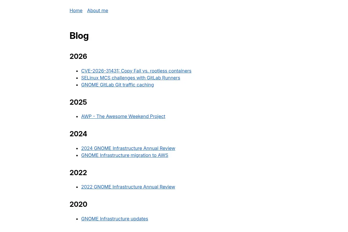 Andrea Veri's Blog