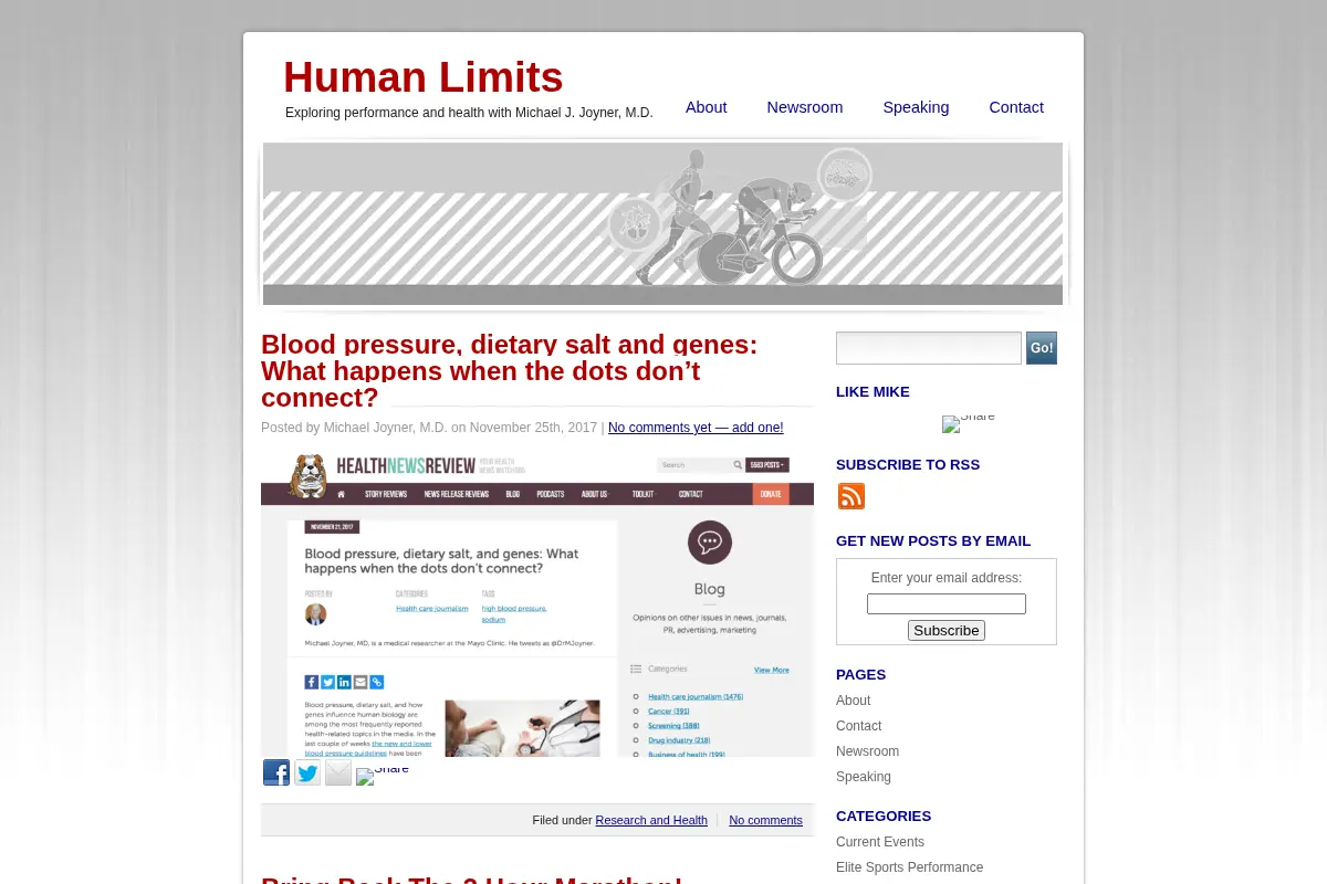 Human Limits