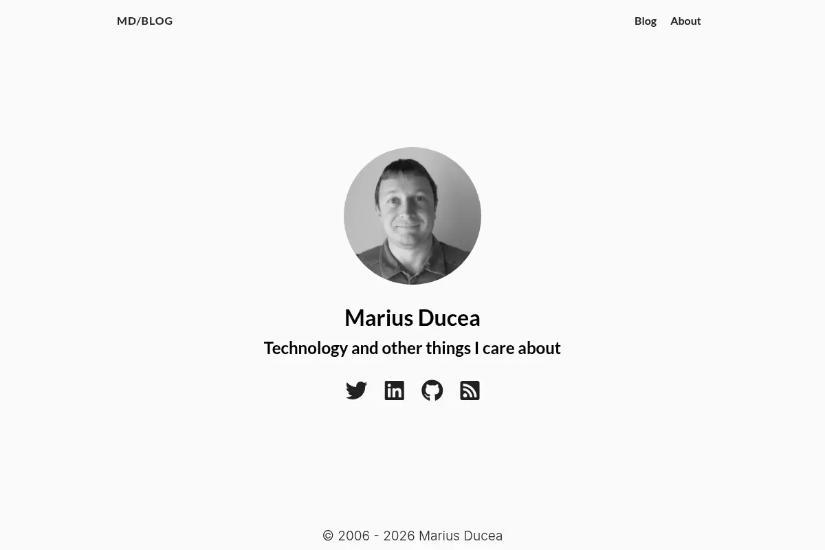 MD/Blog