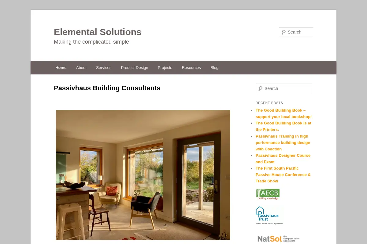 Elemental Solutions: Passivhaus Consultants & Building Performance Troubleshooters