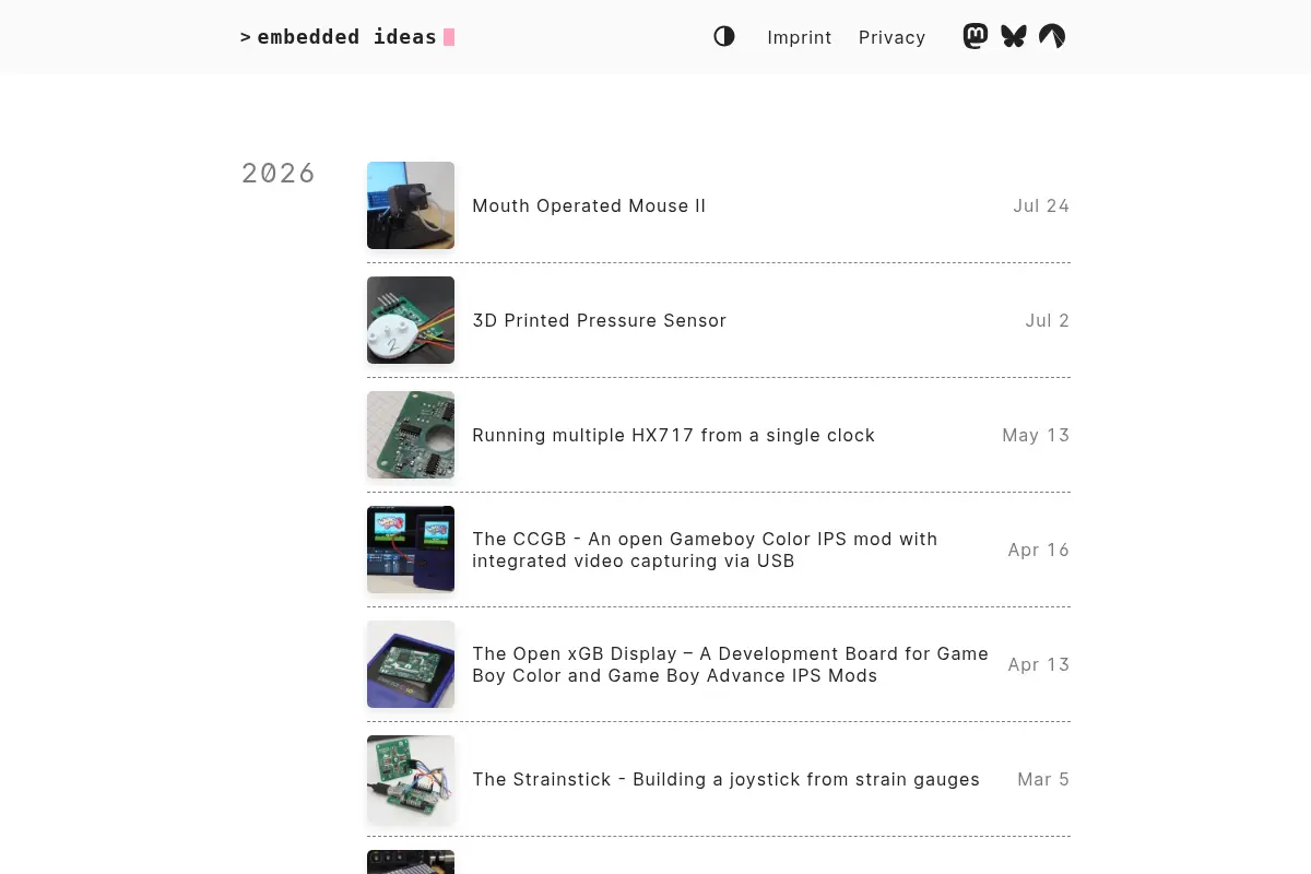 Embedded Ideas