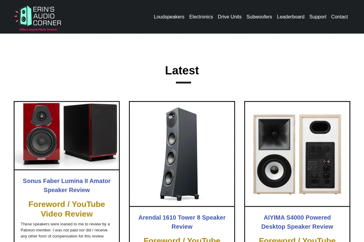 Erin's Audio Corner