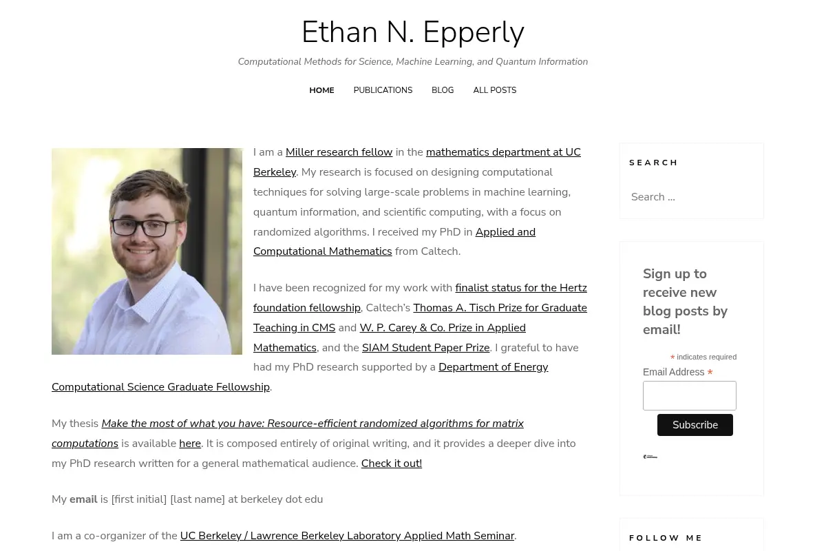 Ethan N. Epperly