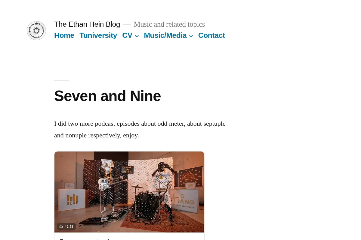 The Ethan Hein Blog