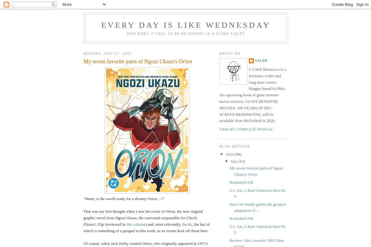 Every Day Is Like Wednesday