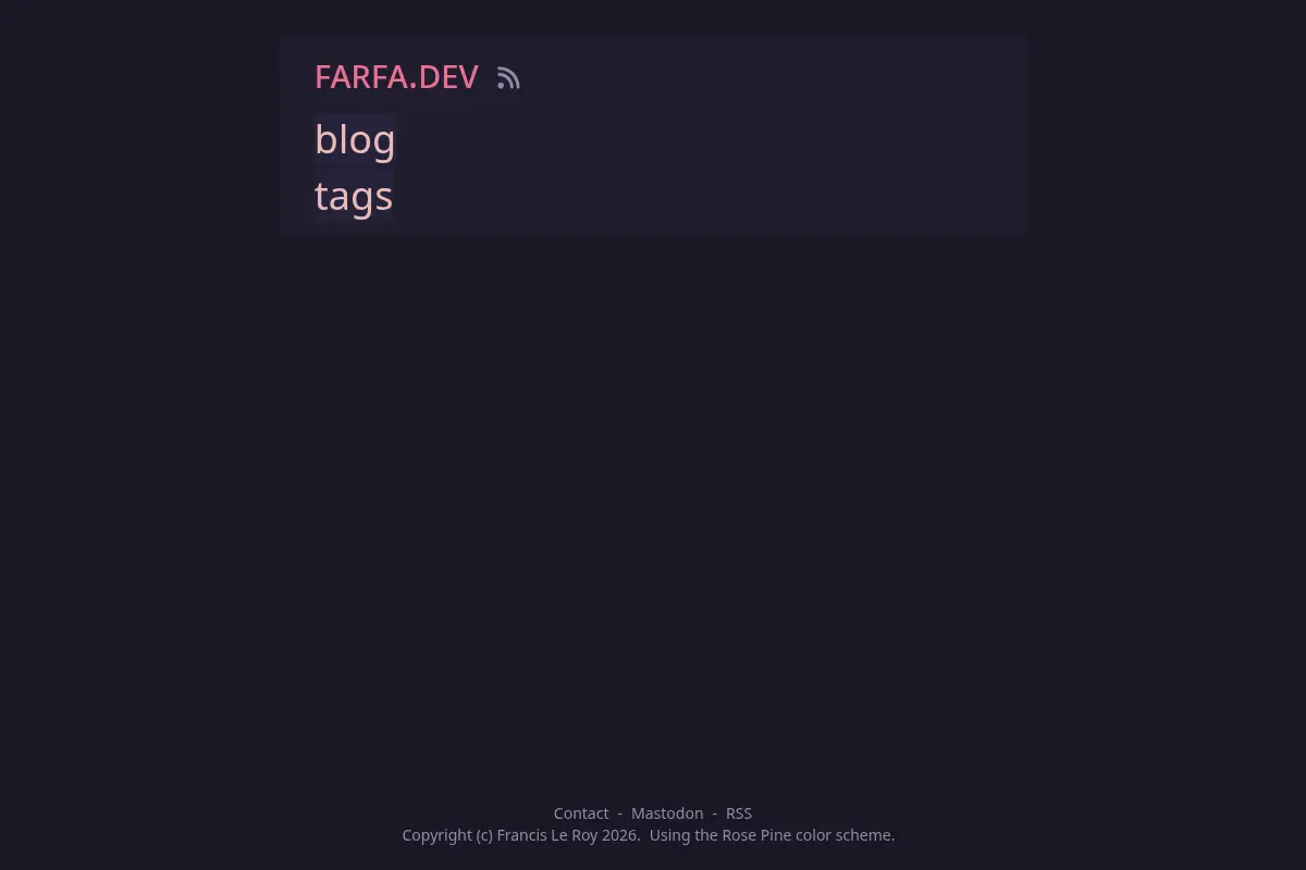 farfa.dev