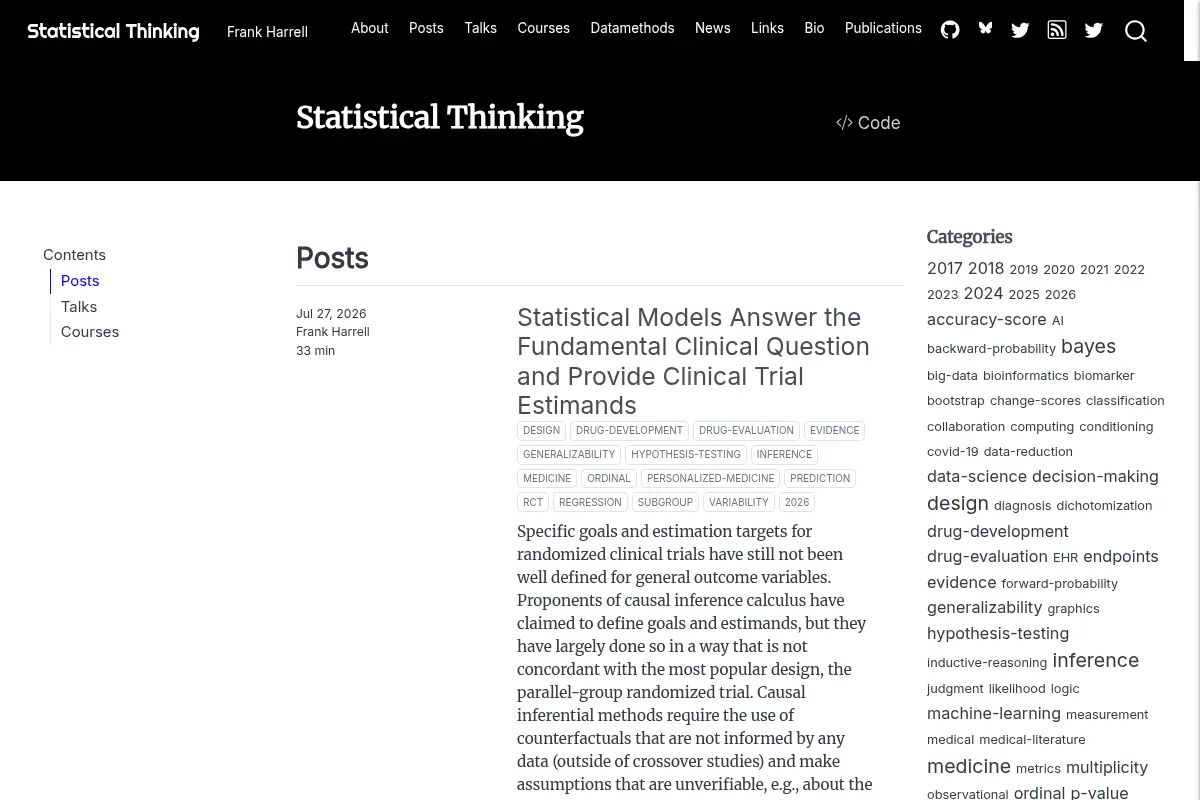 Statistical Thinking
