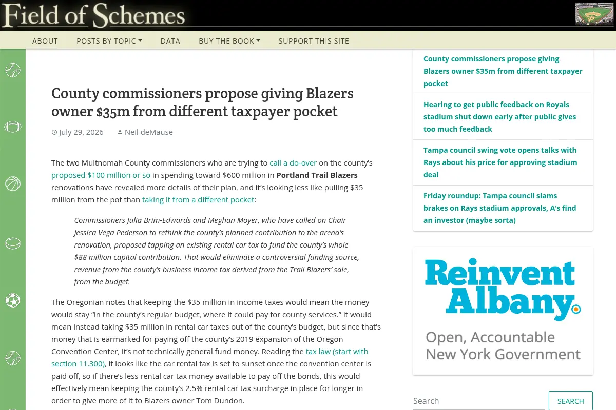 Field of Schemes
