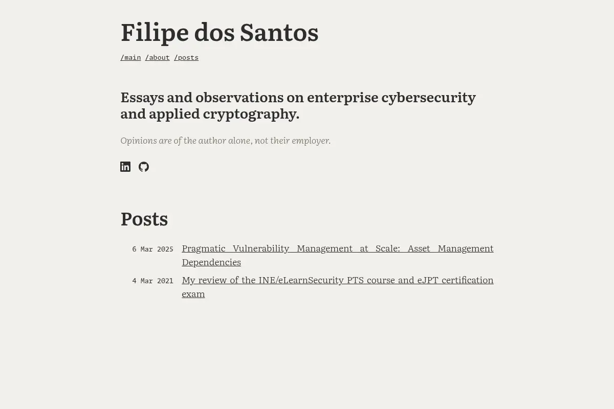 Filipe dos Santos